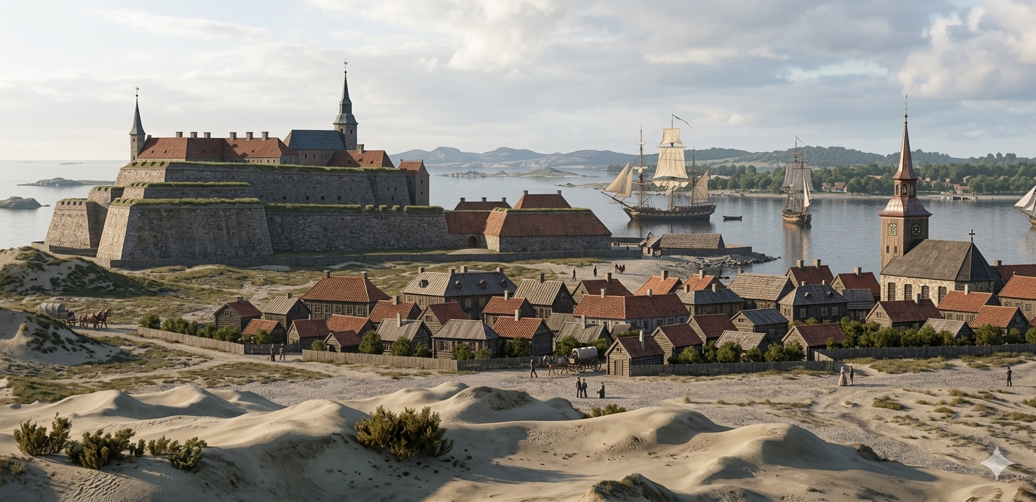 Varberg tidigt 1800-tal