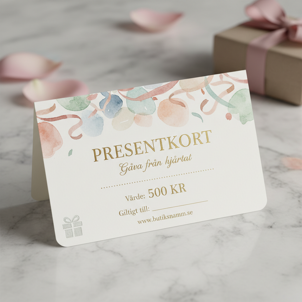 Presentkort