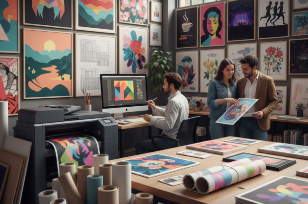 Affischer, posters och planscher