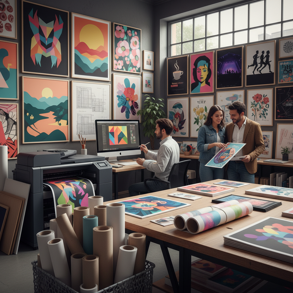 Affischer, posters och planscher